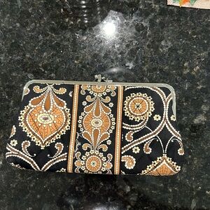 Vera Bradley Double Kiss-Lock Wallet